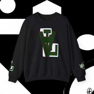 LA California C.Art Urban United Kollektion Unisex Retro Vibe Sweatshirt, Unisex Rundhalsausschnitt, trendige Mode, LA Style, Streetwear