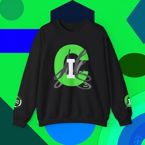 Chicago C.Art Urban United Collection Unisex Retro Vibe Sweatshirt, Unisex Rundhalsausschnitt, trendige Mode, LA Style, Streetwear