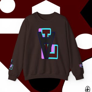 LA California C.Art Urban United Kollektion Unisex Retro Vibe Sweatshirt, Unisex Rundhalsausschnitt, trendige Mode, LA Style, Streetwear