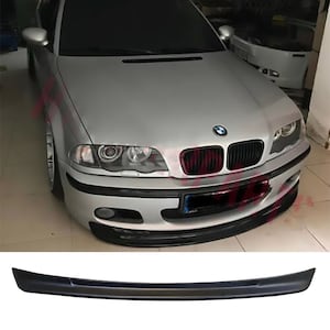 Divisor de parachoques delantero M-Tech 2 CSL Alerón de labio Textura de plástico ABS estilo CSL para BMW E46 M-Tech 2