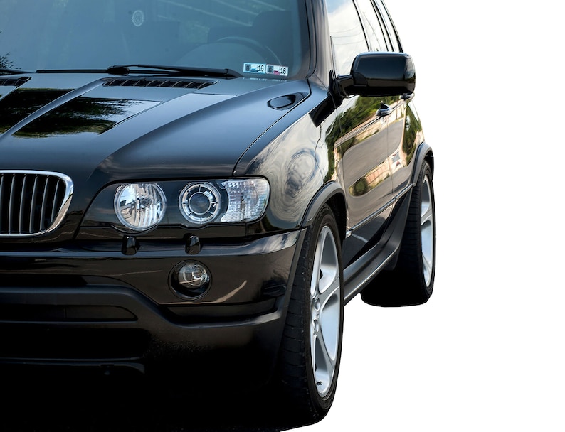 BMW X5 E53 Wide Fender Flares Set Arches Trim Extension Etsy