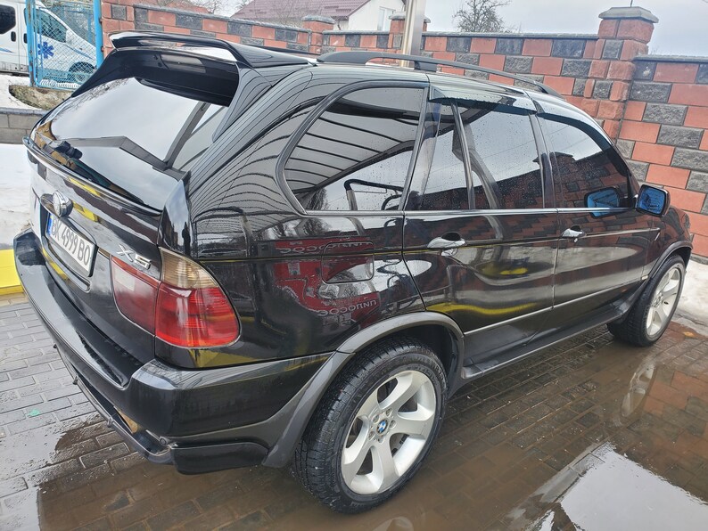 BMW X5 E53 Wide Fender Flares Set Arches Trim Extension Spoilers Black