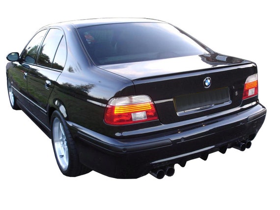 BMW E39 M5 Rear Bumper Diffuser Splitter Lip Two Whips Hamann Style 