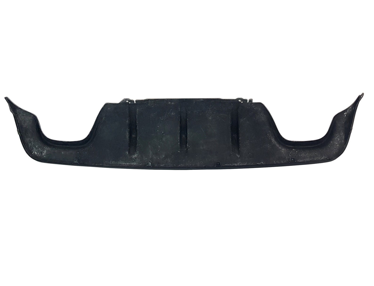 BMW E60 M PACK or M Tech Rear Bumper Diffuser Splitter Lip Two Whips ...