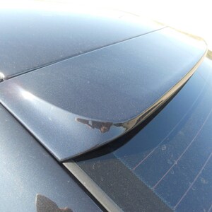 Rear Window Spoiler BMW E39 Rear Visor Spoiler E39 1995-2004 Sedan ...