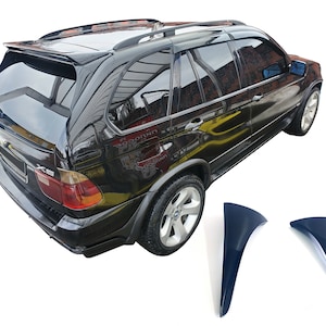 BMW e53 X5 Unique Upgrade side lip spoiler for window 2pc L+R