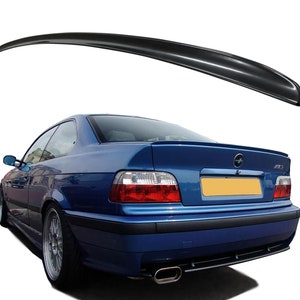 BMW 3 Series E36 Sedan Rear Spoiler  Trunk Wing by Lasscar