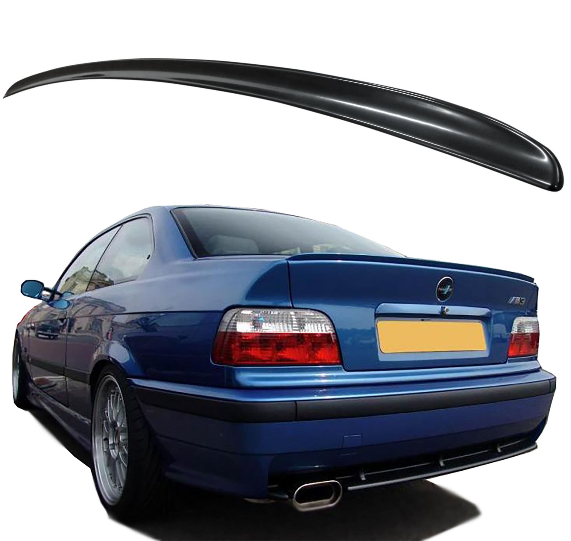 BMW 3 Series E36 Sedan Rear Spoiler Trunk Wing by Lasscar Etsy