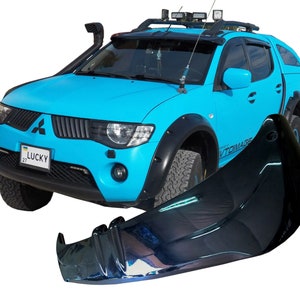 フロントウィンドウ ルーフスポイラー ウィング フロントガラスデフレクター 三菱 トライトン L200 2005 2006 2007 2008 2009 2010 2011 2012 2013 2014 2015