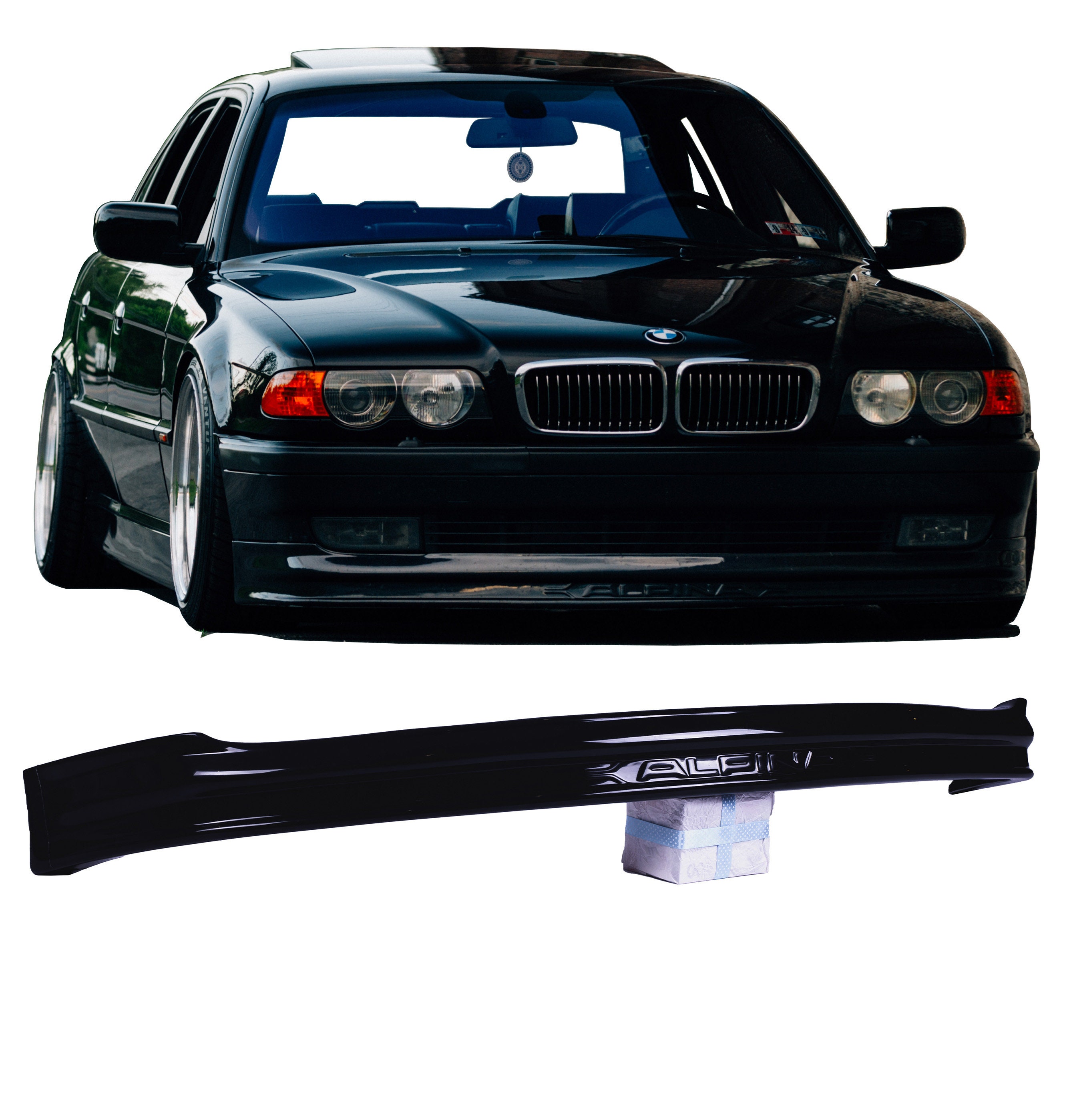 Bmw E39 2001-2003 Only and BMW E38 Alpina Style Tuning Front Bumper Apron  Full Splitter Lip Spoiler by Lasscar -  Finland