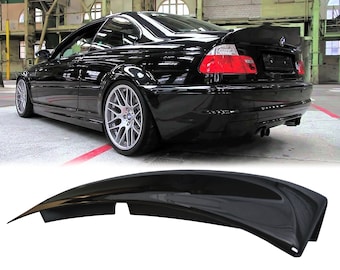 BMW E46 1997-2006 Coupe Wing Trunk Spoiler Ducktail Lip CSL Style 2 doors by Lasscar