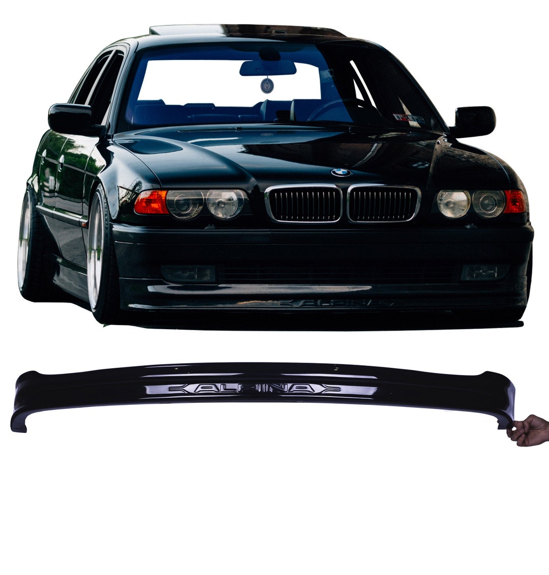 BMW E38 Alpina Style Front Bumper Lip for All Bumpers Etsy Denmark
