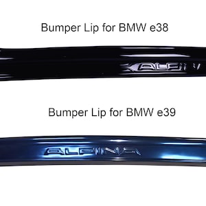 Bmw E39 2001-2003 only and BMW e38 Alpina Style Tuning Front Bumper Apron Full Splitter Lip spoiler by Lasscar