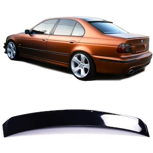 Rear Window Spoiler BMW e39 Rear Visor Spoiler e39 1995-2004 Sedan Black Spoiler Wing by Lasscar