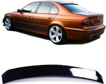 Alerón de ventana trasera BMW e39 Alerón de visera trasera e39 1995-2004 Sedán Alerón negro Ala de Lasscar