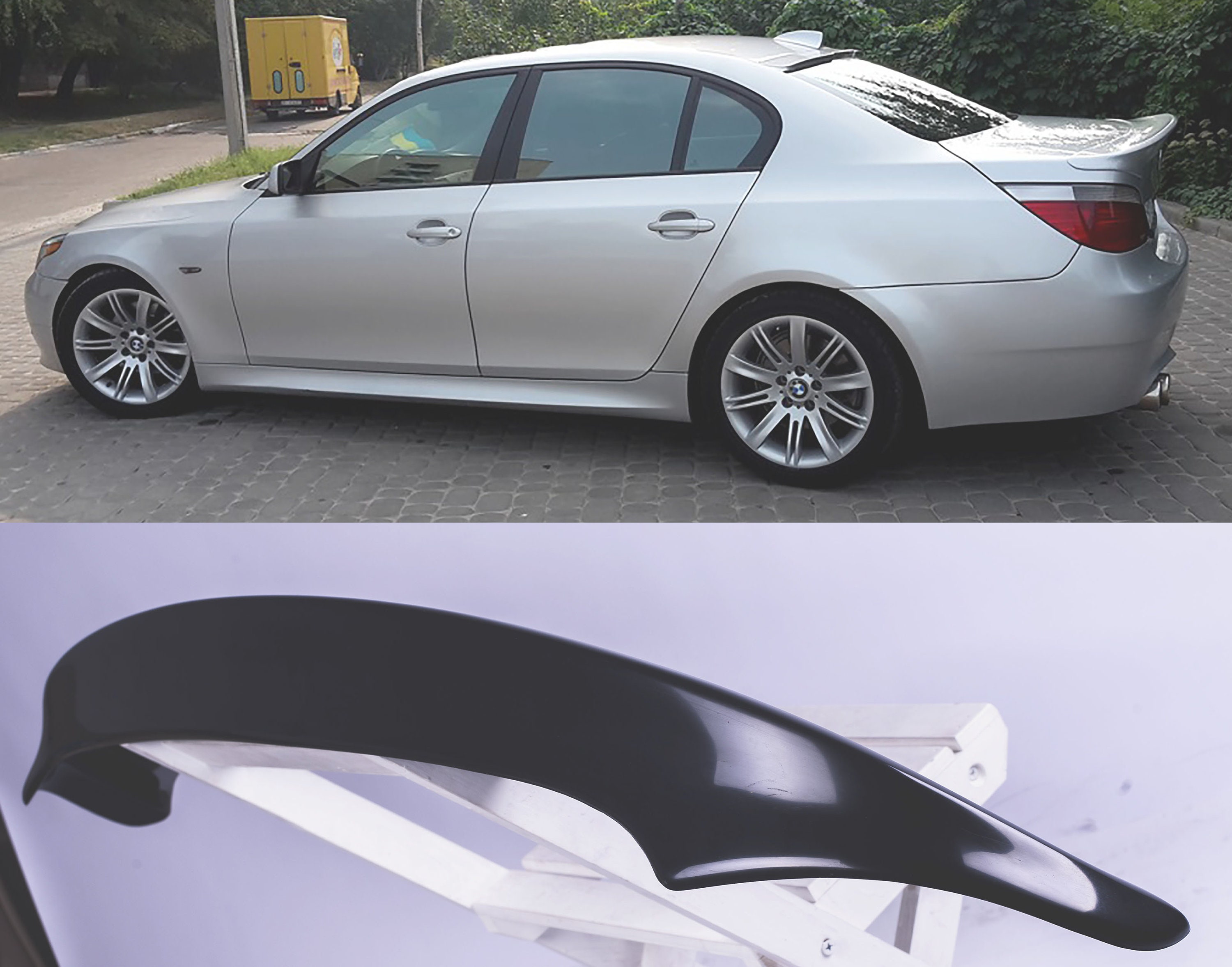 ABS Matt M SIDE SKIRTS / BLADES / Sport Side SPOILERS For BMW E60 E61 in  Blades / Addons - buy best tuning parts in  store