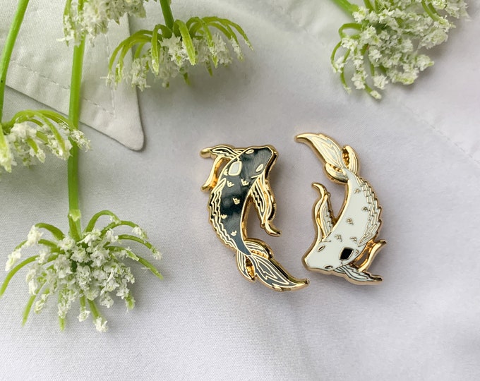Tui and La Pin Set, Spirit Fish Pin, ATLA Pin, Avatar Pin, Yin Yang ...