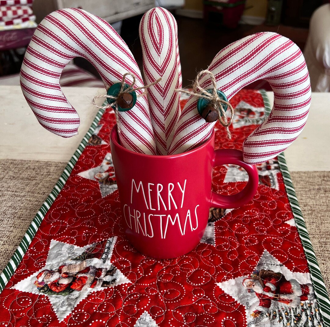 Candy Canes, Stuffed Candy Canes, Handmade Candy Canes, Candy Cane