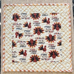 Fall Table Topper/Runner, Handmade Fall Table Topper/Runner, Thanksgiving Table Topper/Runner