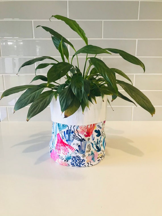 Fabric Pot Plant Holder Etsy