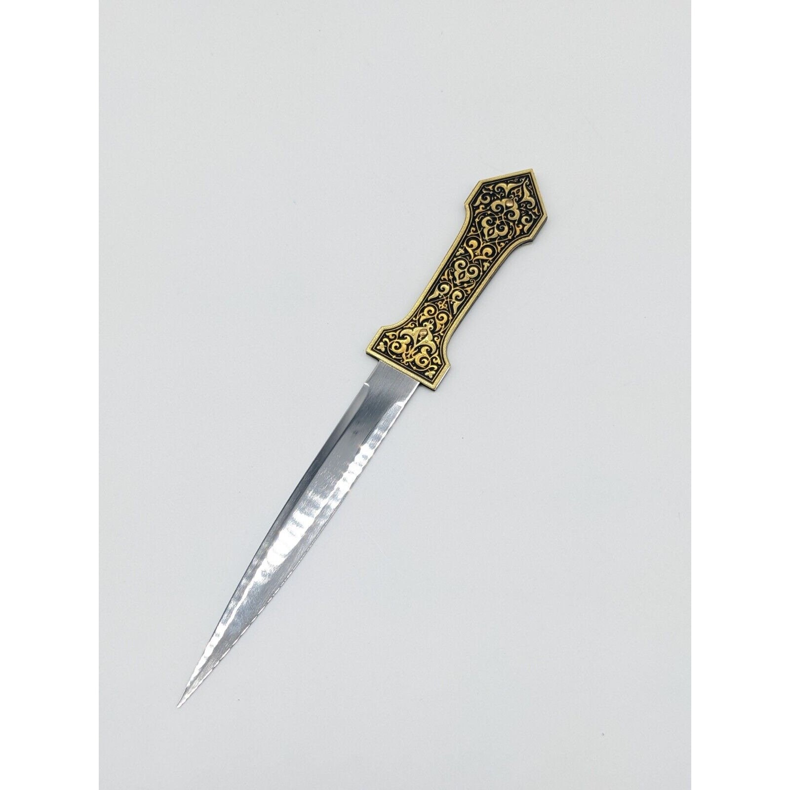 Vintage Damascene Spanish Letter Opener Double Sided From Etsy