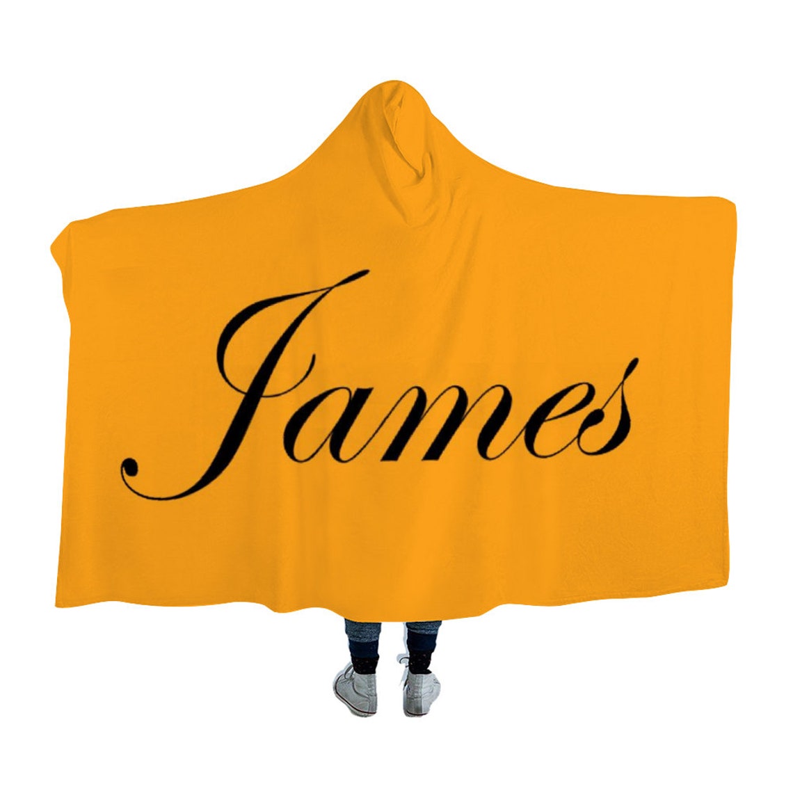 Personalized Hooded Blanket Custom Wearable Blanket With Etsy