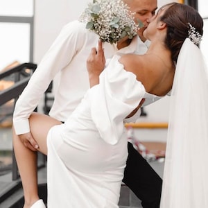 Wedding Veil, Tulle Bridal Veil Wedding Long Veil, Bride Wedding Veil, White, Ivory Cathedral Long Veil, Soft Tulle Veil, Soft Wedding Veil