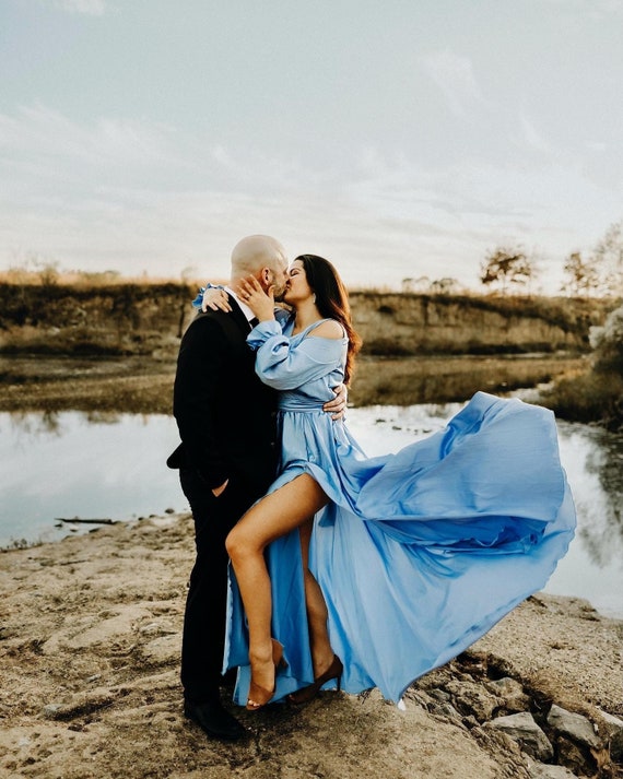 engagement photo maxi dress Engagement Photo Shoot Dresses