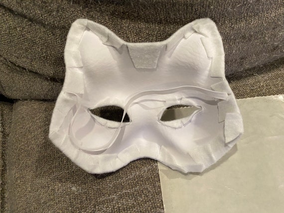 シンプルなフェルト製の獣人猫マスク - Etsy 日本