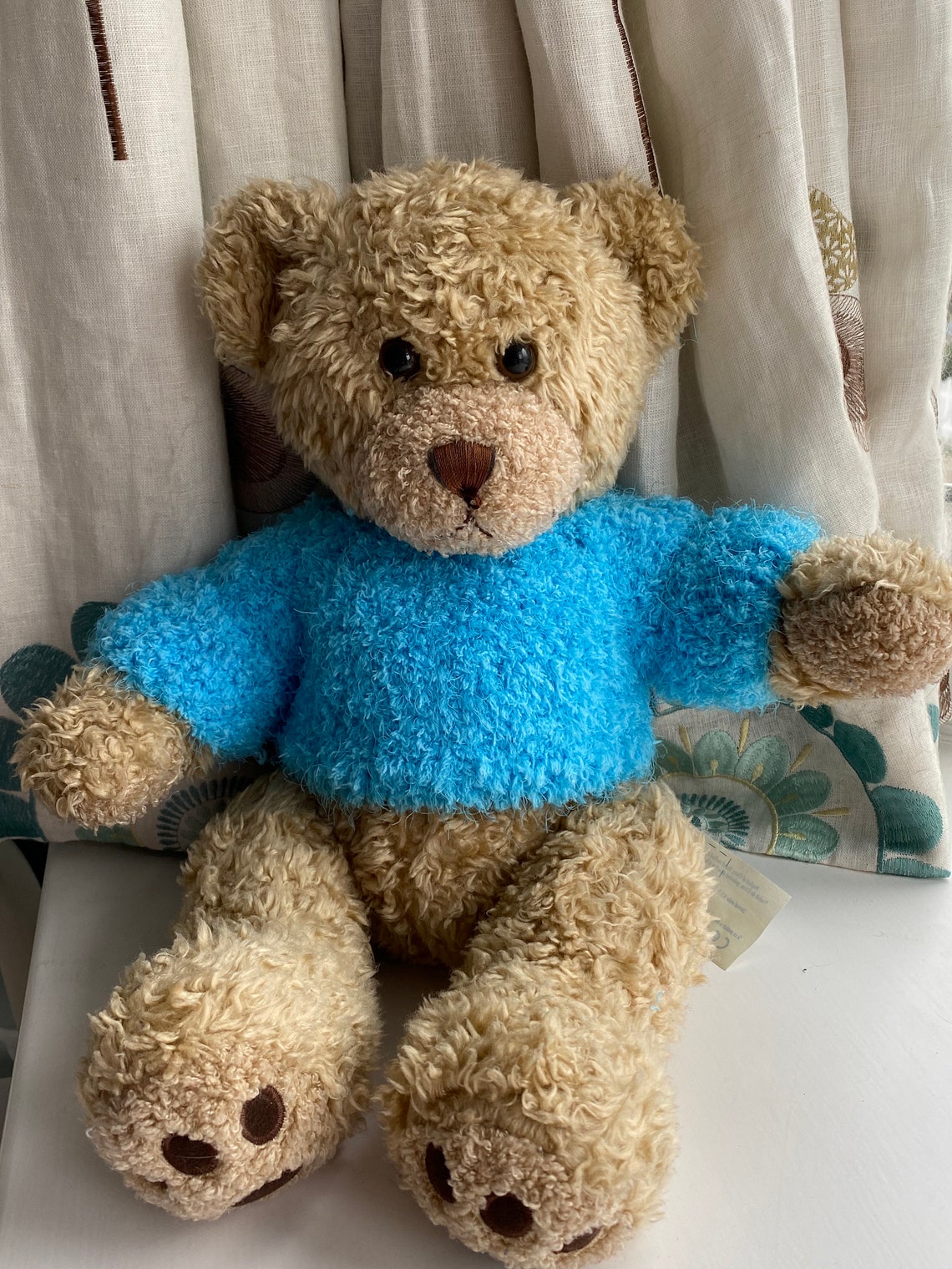 oversized teddy bear jumper