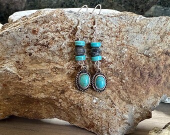 Handmade hypoallergenic sterling silver labradorite earrings-dainty earrings-Mothers day gifts-natural stone earrings-gemstone earrings