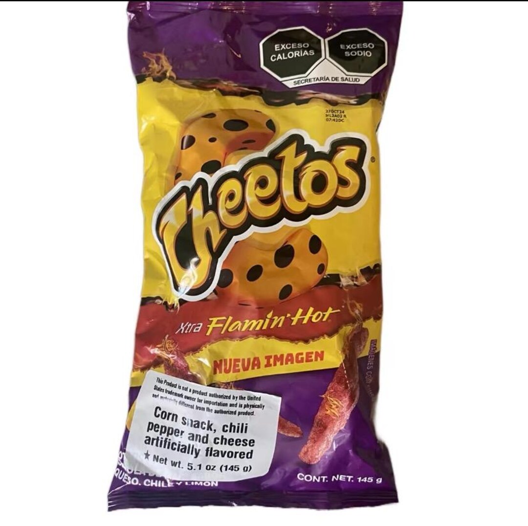 Mexican Hot Cheetos -145 Grams - Etsy