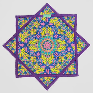 Royal Palace UV Flow Star | Festival Spinning Cloth, Rave Dapo Star