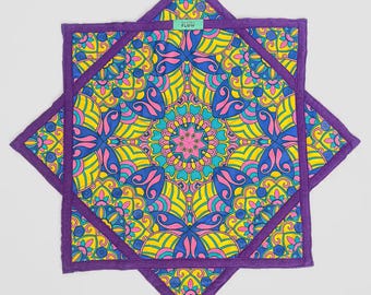 Royal Palace UV Flow Star | Festival Spinning Cloth, Rave Dapo Star
