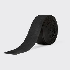 thin strip of industrial rubber grip used for staffs and stick props