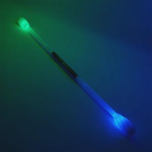 Collapsible LED Glow Spin Staff | Festival Rave Staff | 3 Piece Collapsible Staff
