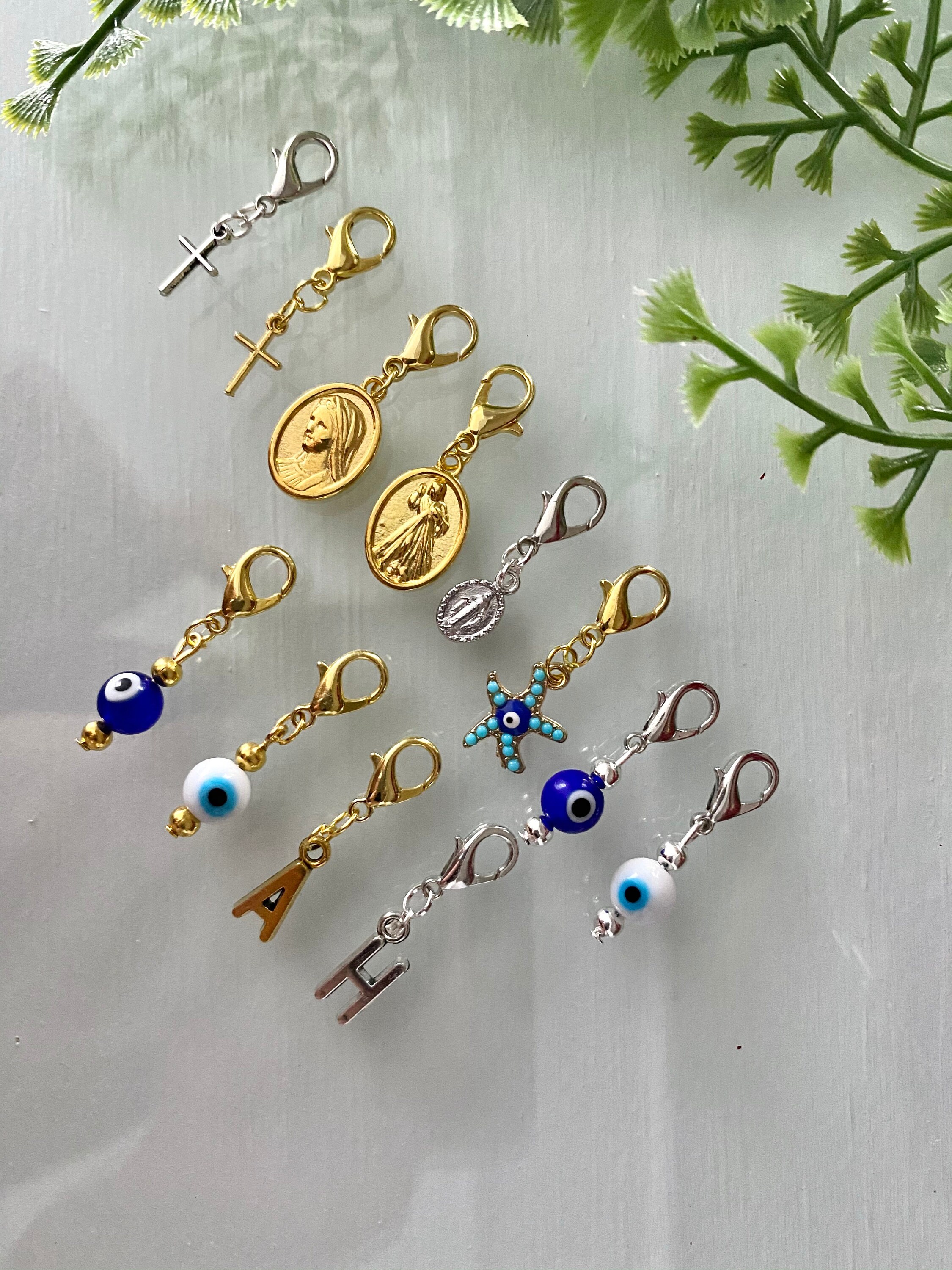 Charms, Clasp Charms, Necklace Charms, Pendants, Clip On, Bracelet