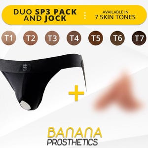 STP3/ Banana prosthetics FTM Pack and Jock