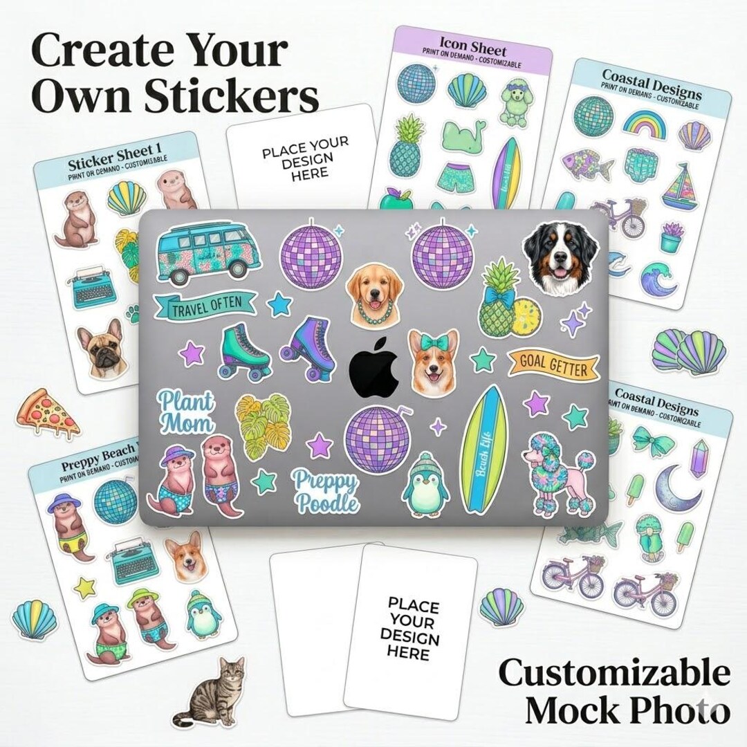 Customizable Sticker | Create Your Own Sticker - Etsy