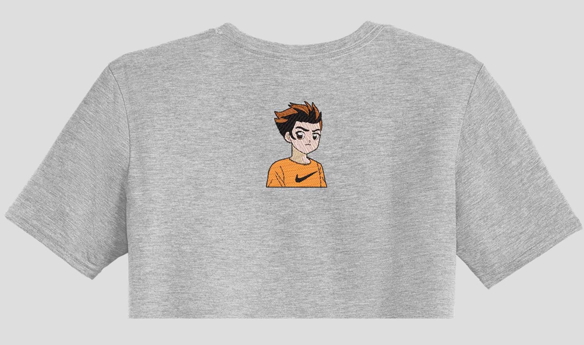 Embroidery design anime shouyou hinata haikyuu embroidery  etsy