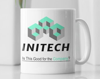 Initech Coffee Mug: Office Space Movie Humor Gift
