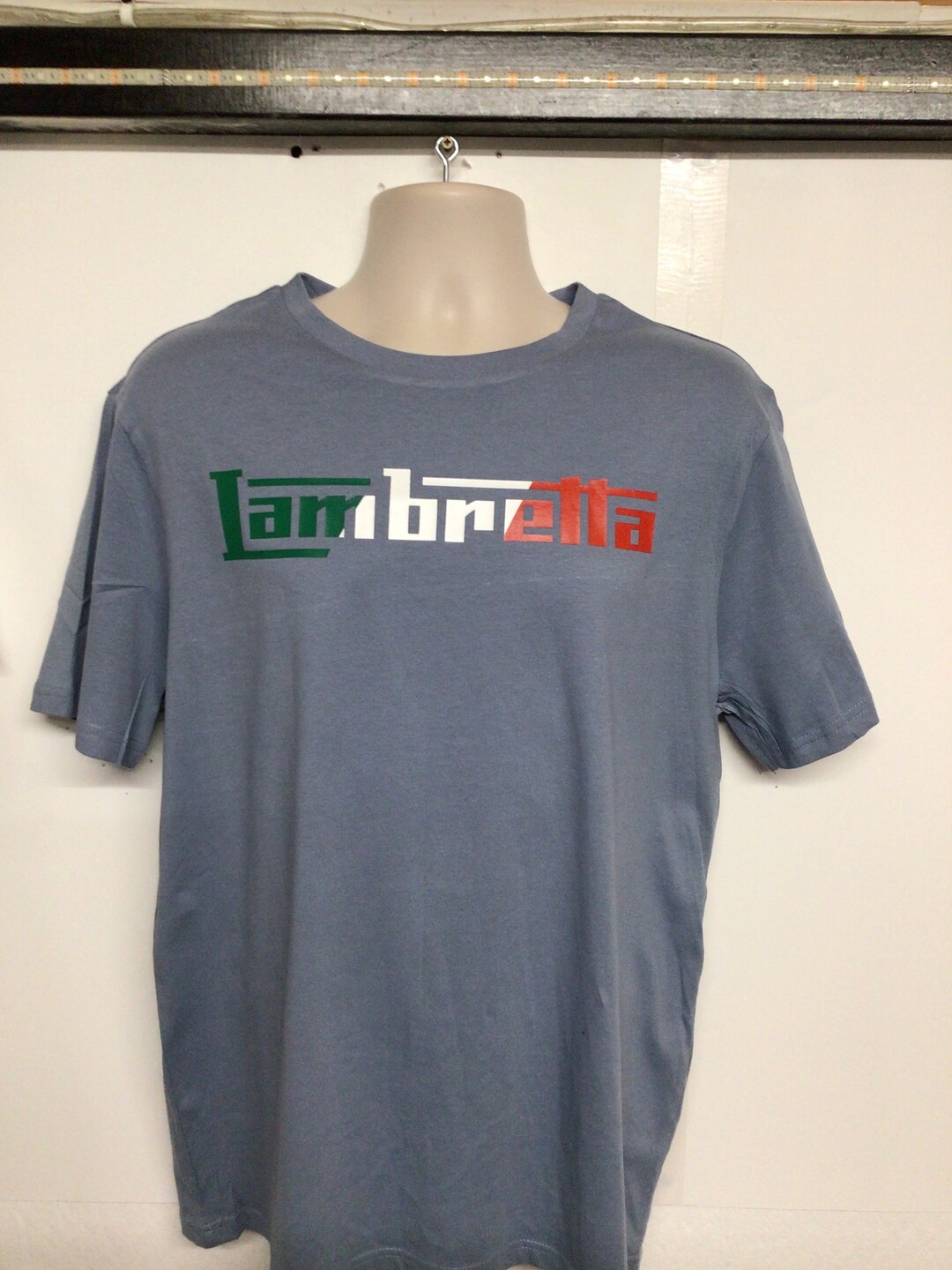 Lambretta Men's Quad Logo T-Shirt - 100% Cotton Graphic Tee - View #3