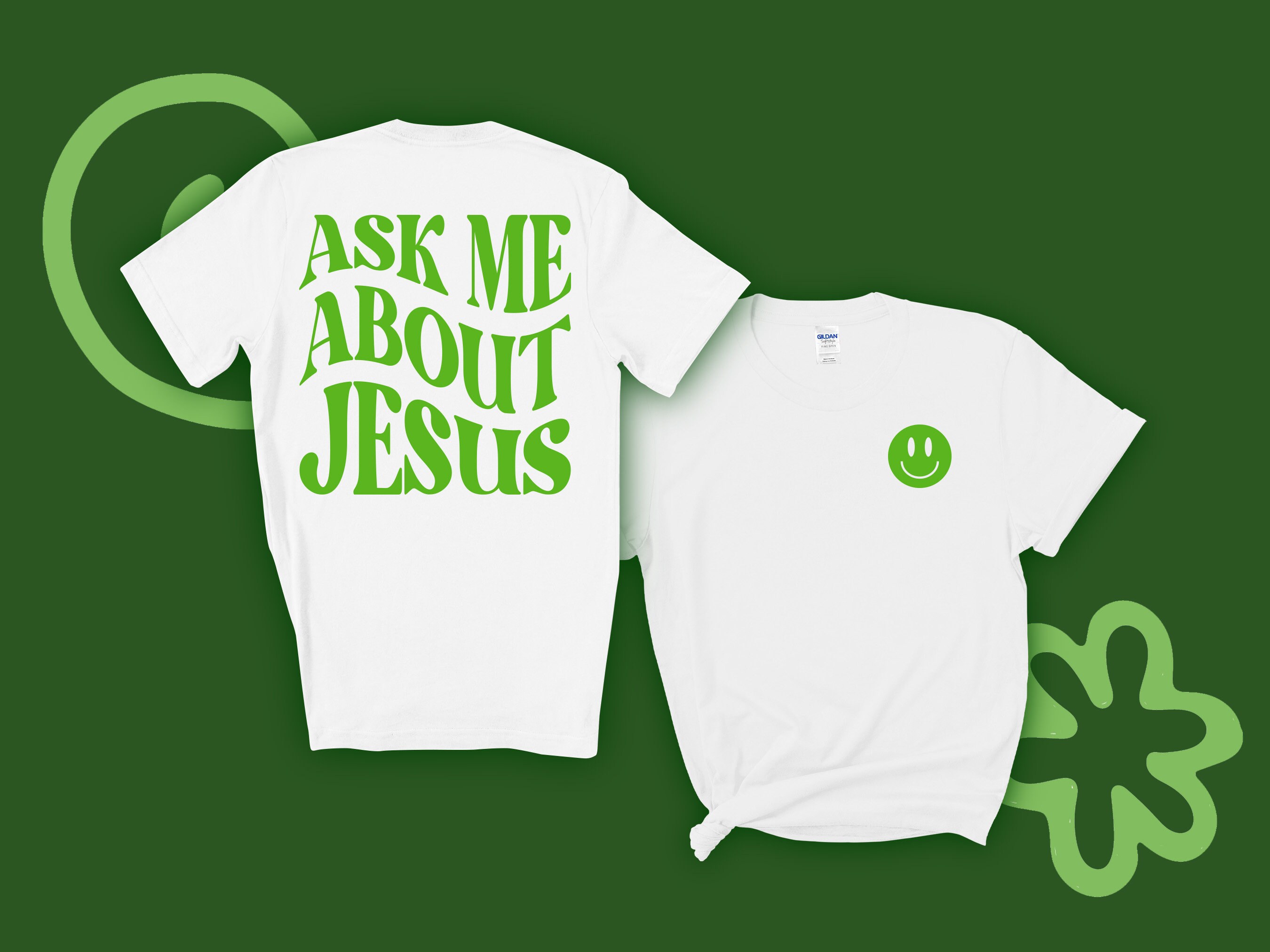 Ask Me About Jesus Shirt, Unisex Christian Shirt, Christian Streetwear