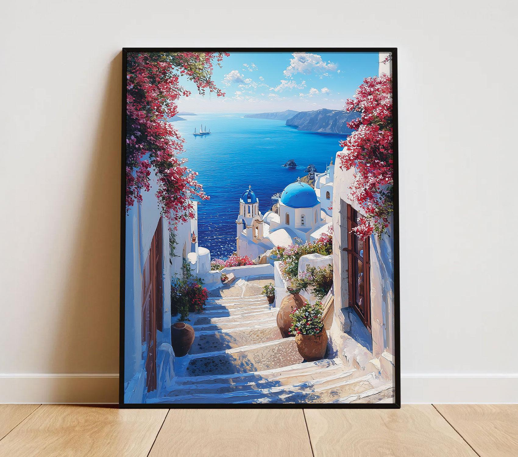 Greece Paintings - Etsy Canada