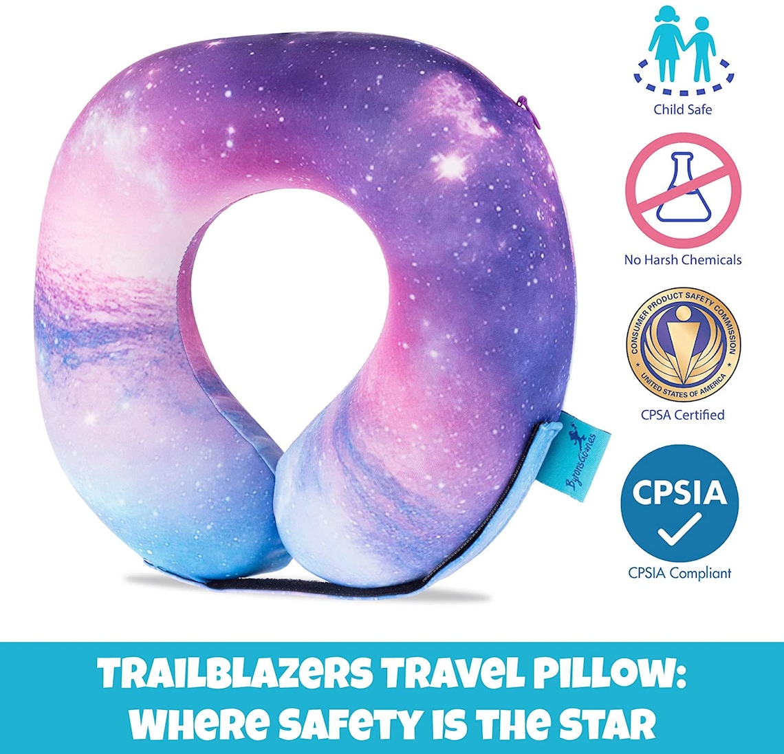 Travel Pillow for Kids Neck Support Pillow With Adjustable Etsy
