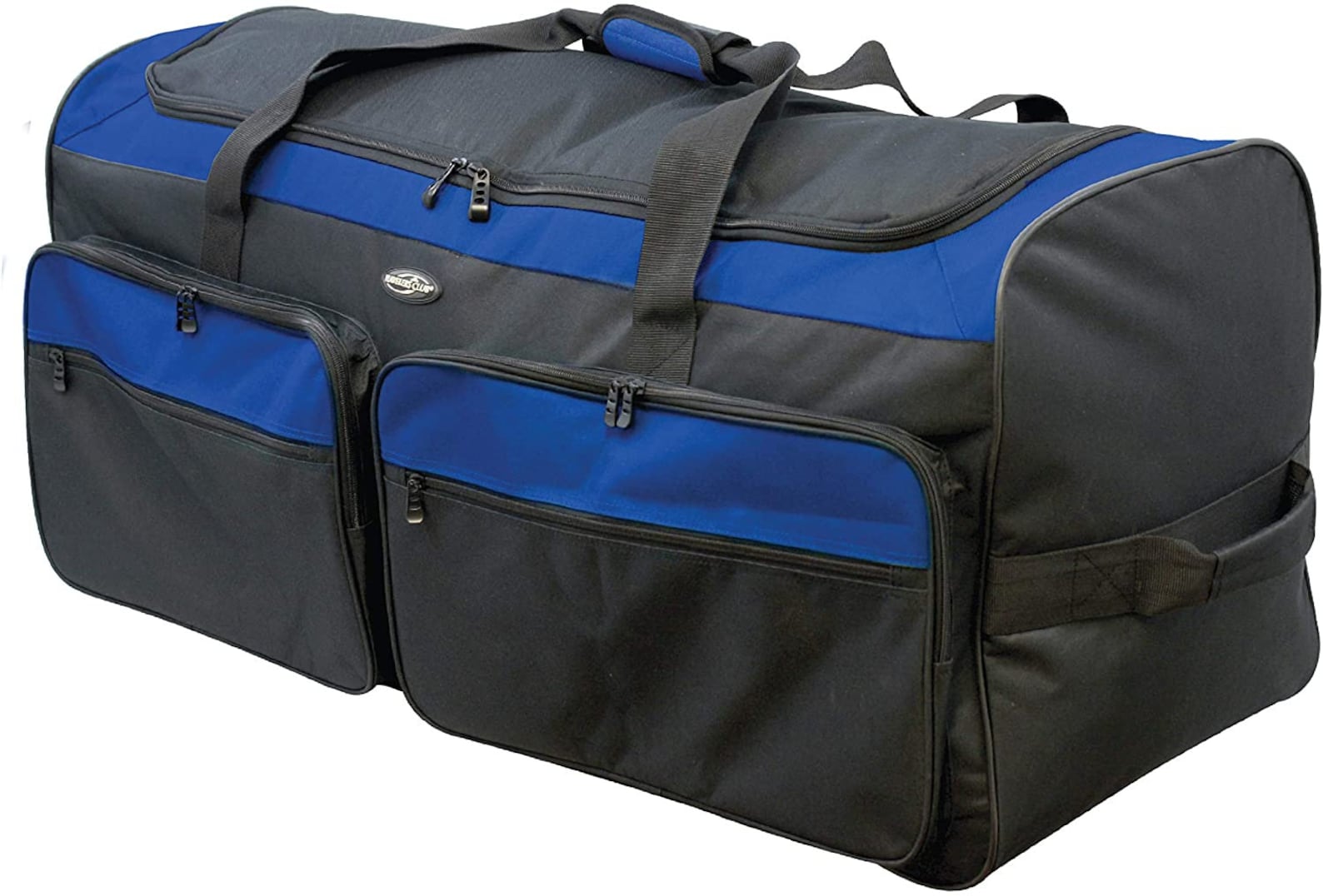 Blue 3 Wheel Rolling Expandable Duffle Bag Durable Travel Bag Etsy