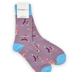 Yoga Novelty Socks for Yoga lovers | Womans Yoga Gift Socks