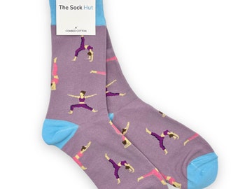 Myga Yoga Socks 3 Pairs of Non Slip Grip Socks for Yoga, Pilates