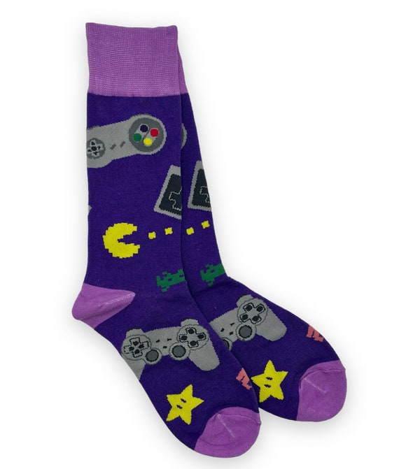 Retro gaming unisex socks | cool socks | Mens Socks | Womans Socks | Colourful Socks | Fun Socks | Fathers Day Gift | Gift Socks |