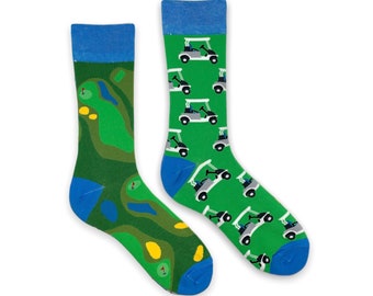 Mismatch Golf Socks |  Golf Socks | Mens Socks | Womans Socks | Colourful Socks |